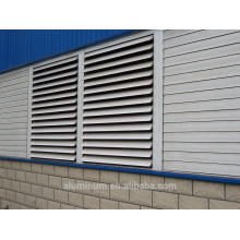 Aluminium louver shading profiles